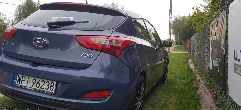 Hyundai I30 cena 31600 przebieg: 140000, rok produkcji 2013 z Kruszwica małe 46